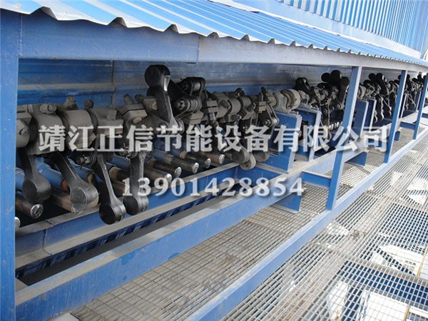 臥式振打現(xiàn)場(chǎng)（整體式錘頭）